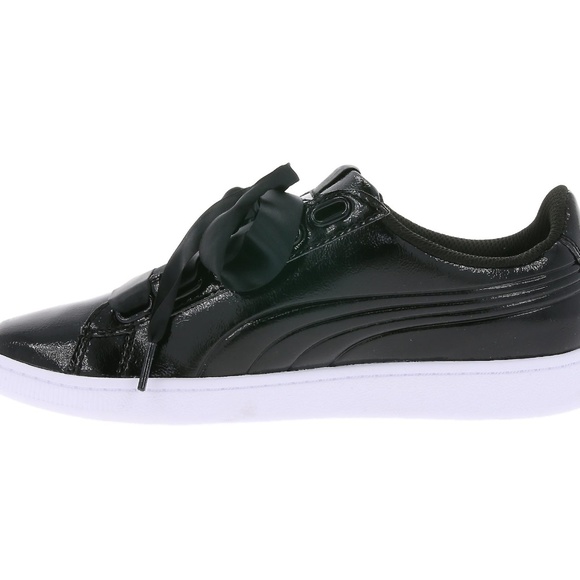 puma vikky platform ribbon black